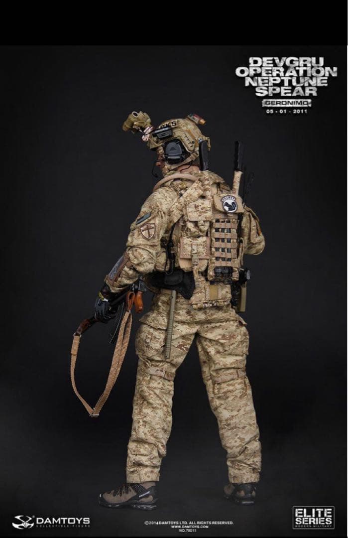 DAMTOYS 1/6 DEVGRU ネプチューン・スピア作戦 ジェロニモ - メルカリ