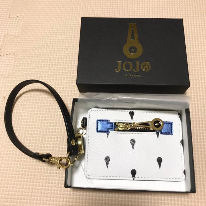 黄金のレザーコレクション1 ブチャラティ ホワイトカラー パスケース