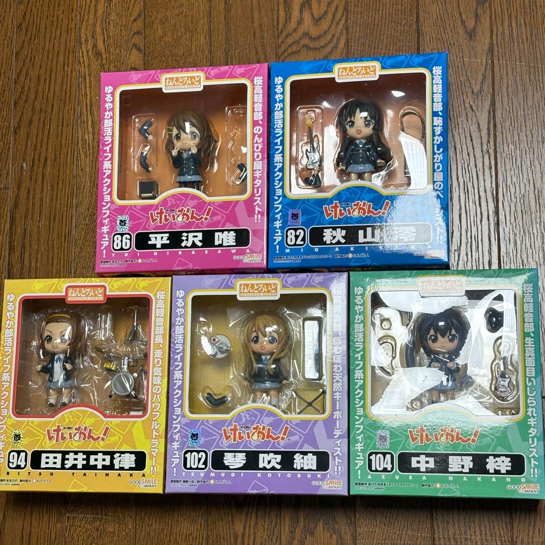 けいおん ねんどろいど 5体セット - メルカリ