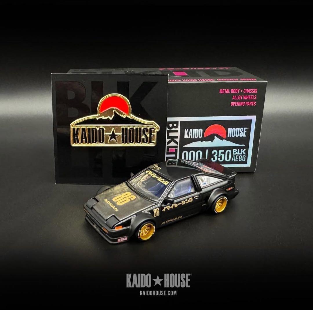 Kaido house Minigt 街道ハウス BLK限定 AE86 ピン付き - メルカリ