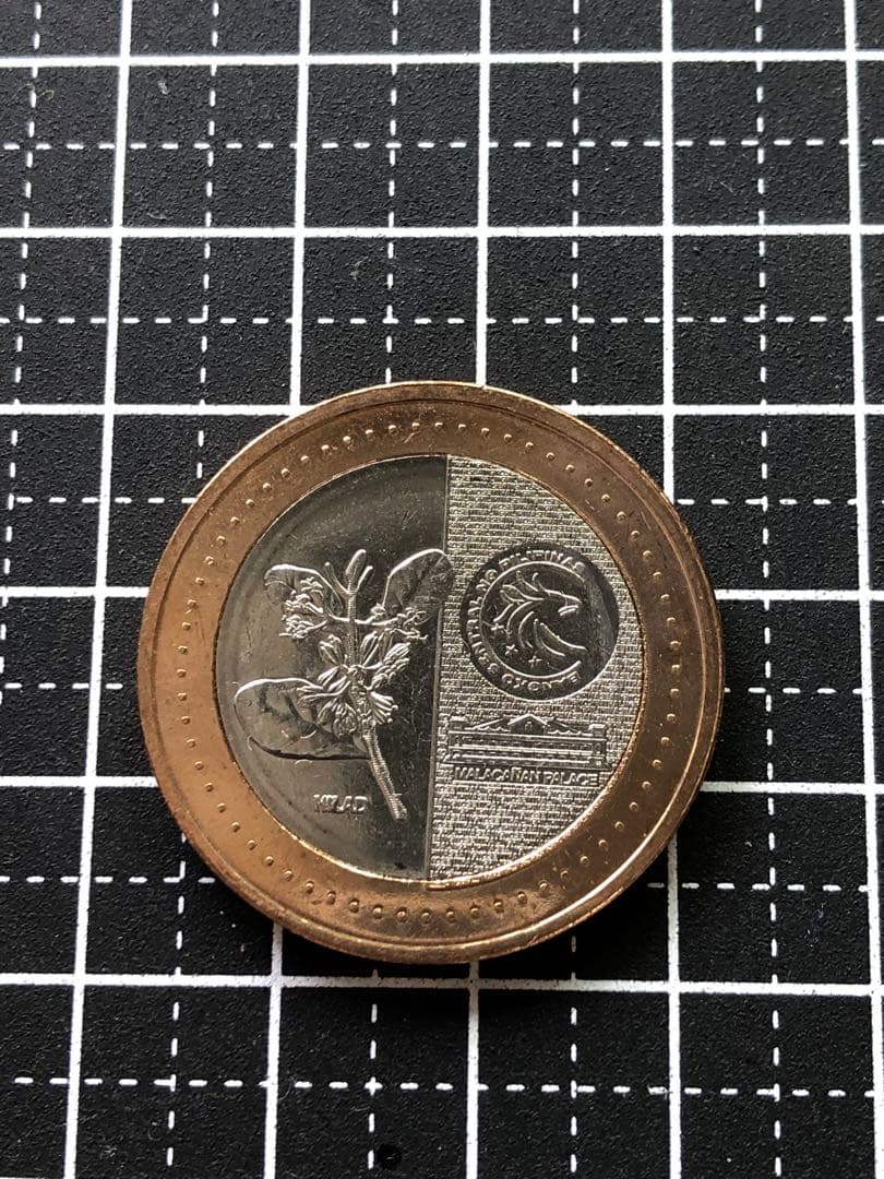3389【フィリピン】2020年20ペソ バイメタル硬貨 コイン - メルカリ
