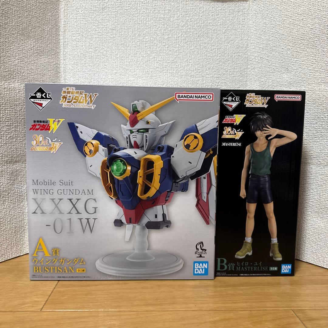 A賞・B賞】一番くじ 新機動戦記ガンダムW 30th Anniversary - メルカリ