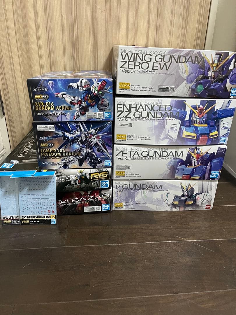 MG ver.ka MGSD ガンプラまとめ　νガンダム　サザビー　フリーダム MG ver.ka MGSD ガンプラまとめ νガンダム サザビー フリーダム - メルカリ