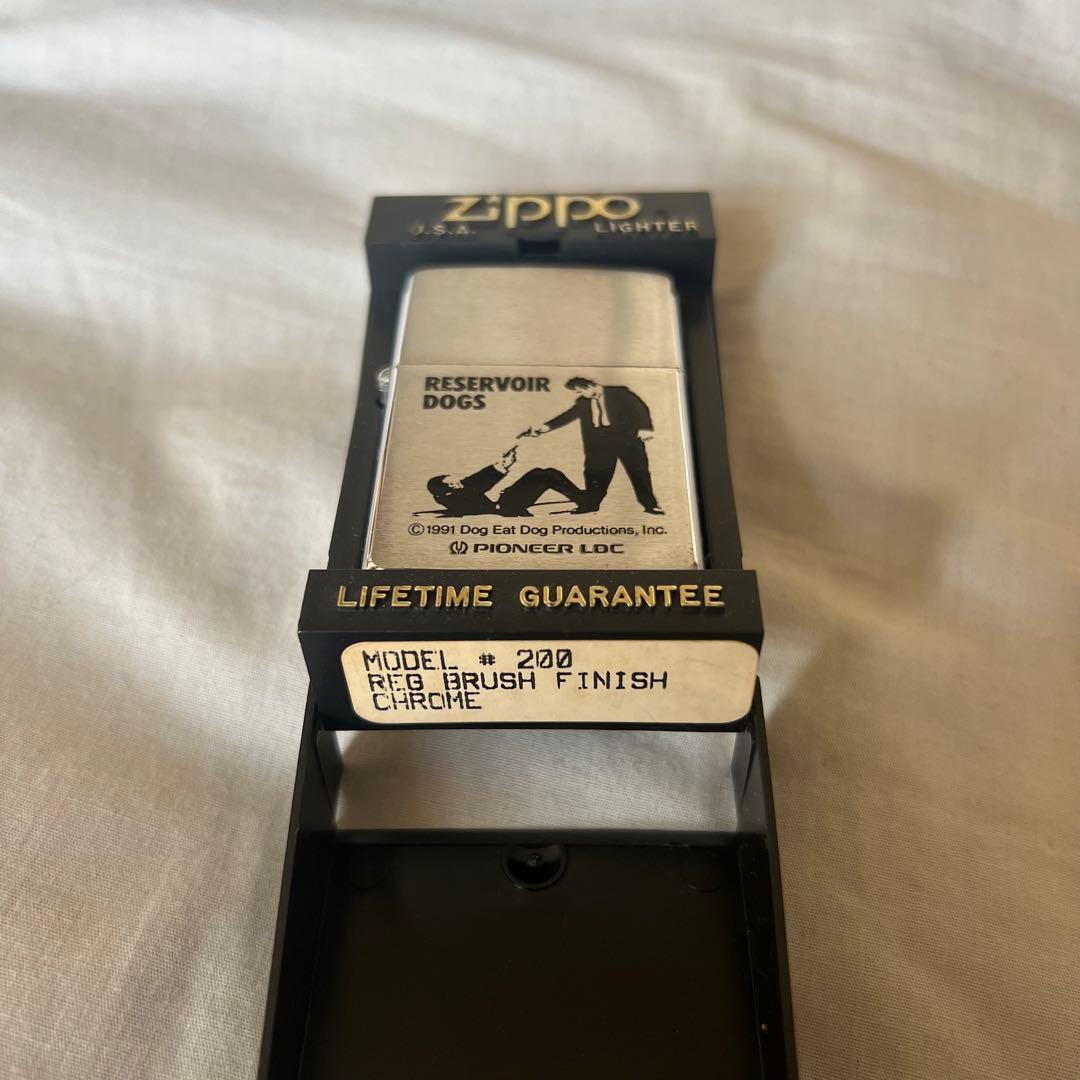 新品 非売品 レザボアドッグス ジッポ zippo クエンティン