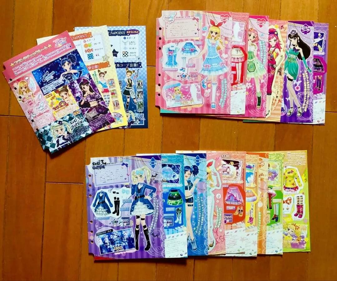 アイカツカード まとめ売り 230枚 ファイル バインダー エンジェリー
