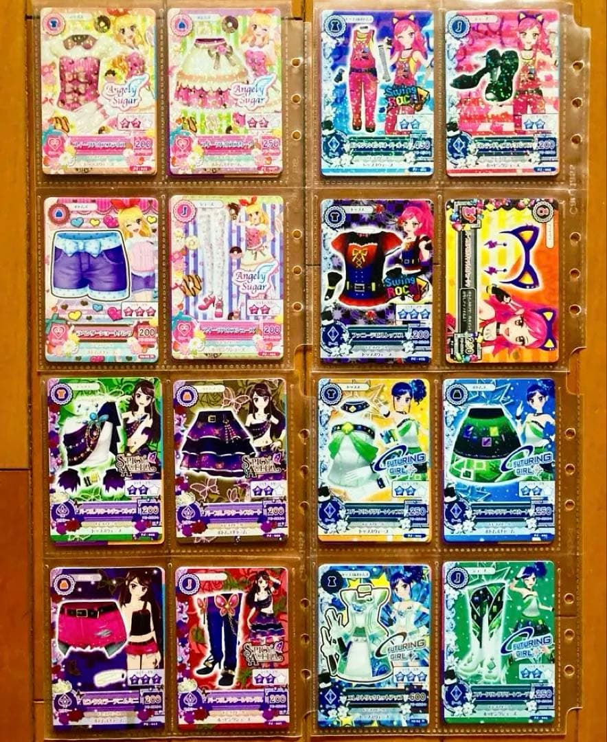 アイカツカード まとめ売り 230枚 ファイル バインダー エンジェリー