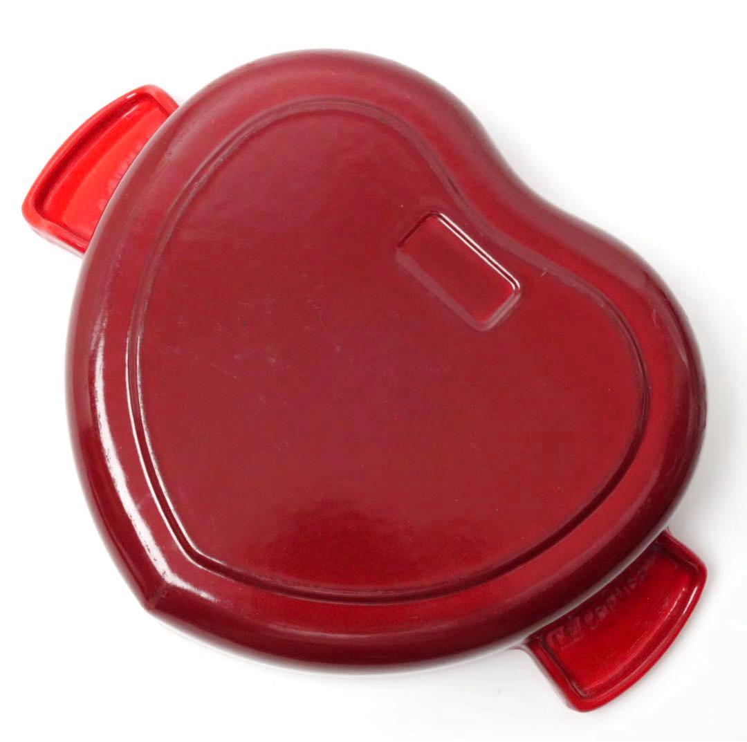 LE CREUSET ココットダムール ダムールプレート チェリーレッド 2Lの