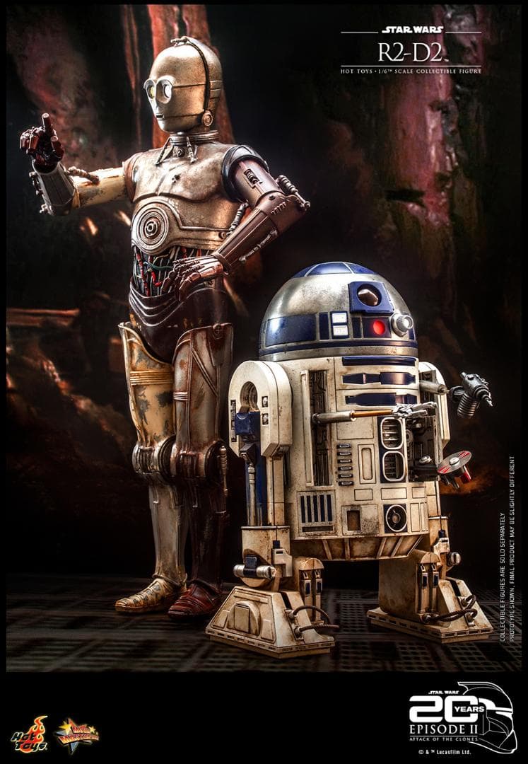 ホットトイズ 1/6 スター・ウォーズ R2-D2 クローンの攻撃 MMS651