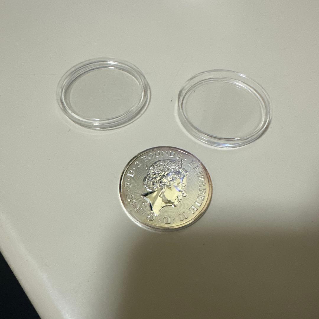 ブリタニア銀27g イギリス「ブリタニア」純銀 1/4オンス 銀貨 2025年 [purity: 99.9