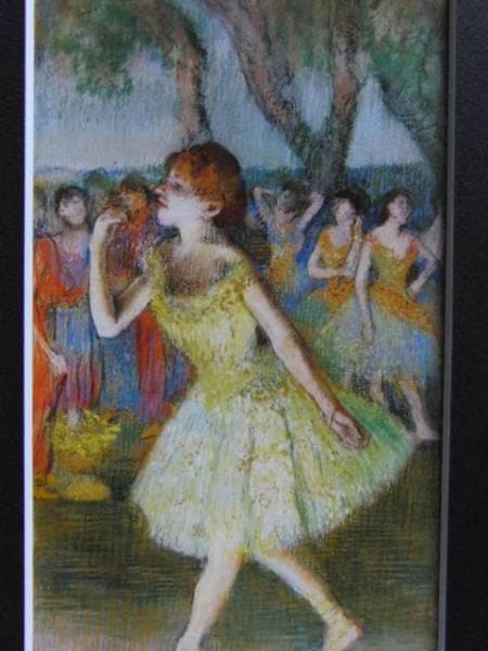 エドガー・ドガ、「DANSEUSE JAUNE」、海外版超希少レゾネ、新品額付 ドガの彫刻 : ノートン・サイモン美術館 ③ : パサデナ日和