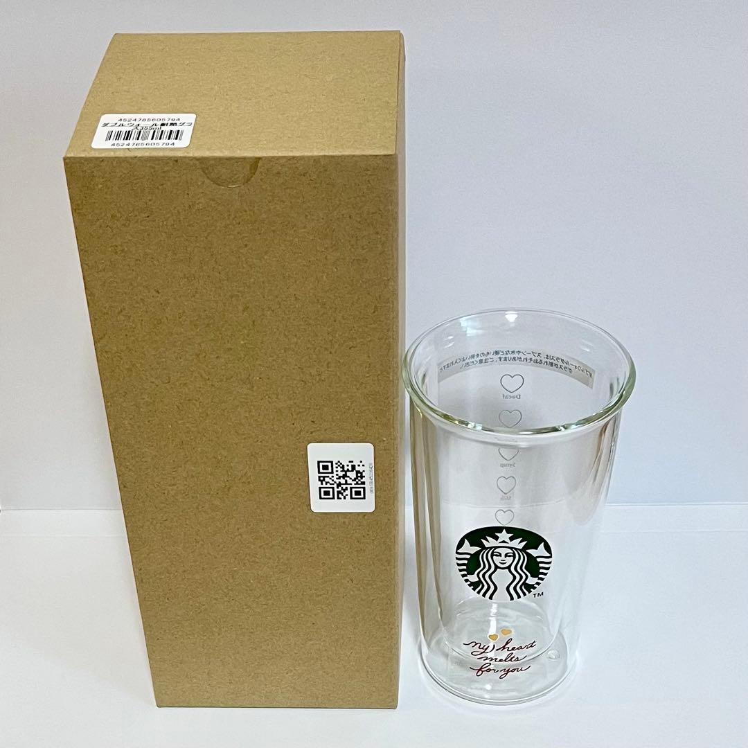 スタバ バレンタイン2026 ダブルウォール耐熱グラス 355ml - メルカリ