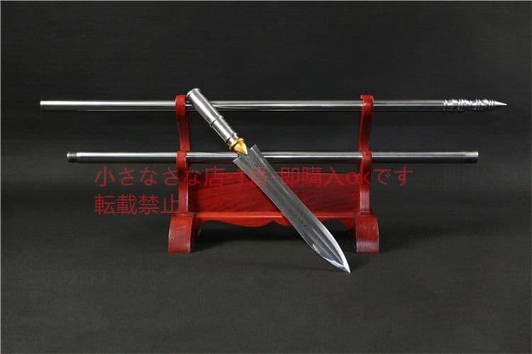 模様鋼覇王銃2 古兵器 武具 刀装具 日本刀 模造刀