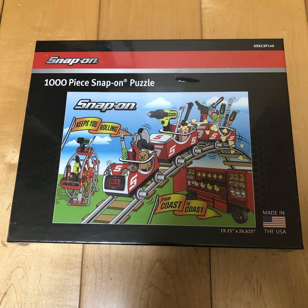 スナップオン　新品未開封　1000ピース　ジグソーパズル　レア ジグソーパズル 1000ピース 名探偵コナン 怪盗キッド モザイクアート