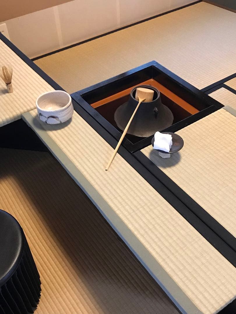 楽々茶棚 (立礼)組立点前座、炉壇ボックス、建水台、貴人畳の角の台の