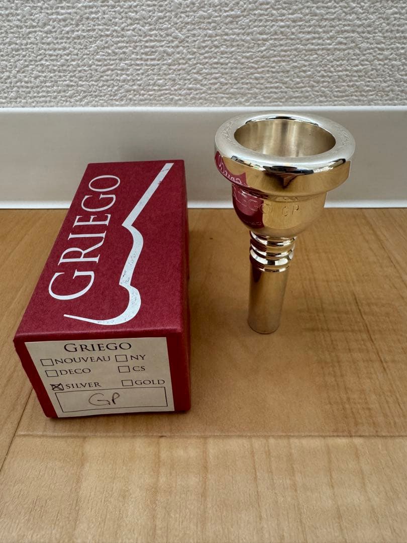 激レア！ GRIEGO GP トロンボーンマウスピース 初期型 未使用品 2026年最新】Griego マウスピースの人気アイテム - メルカリ