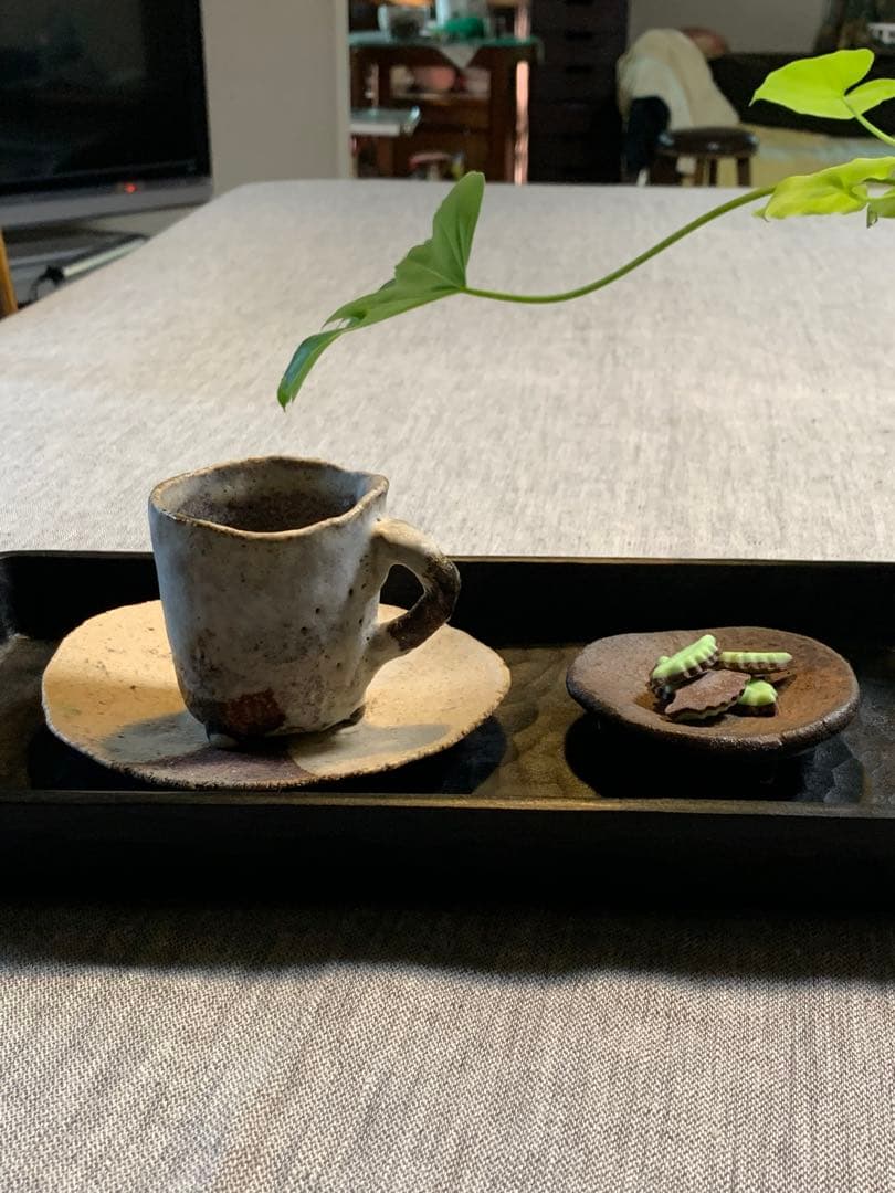 小野哲平 焼き締め 初期作品 希少 侘び寂び 美品 円錐足 手捻り 禅