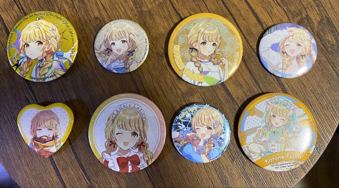 学マス 藤田ことね グッズまとめ売り アクスタ・缶バッジ・アクキー等
