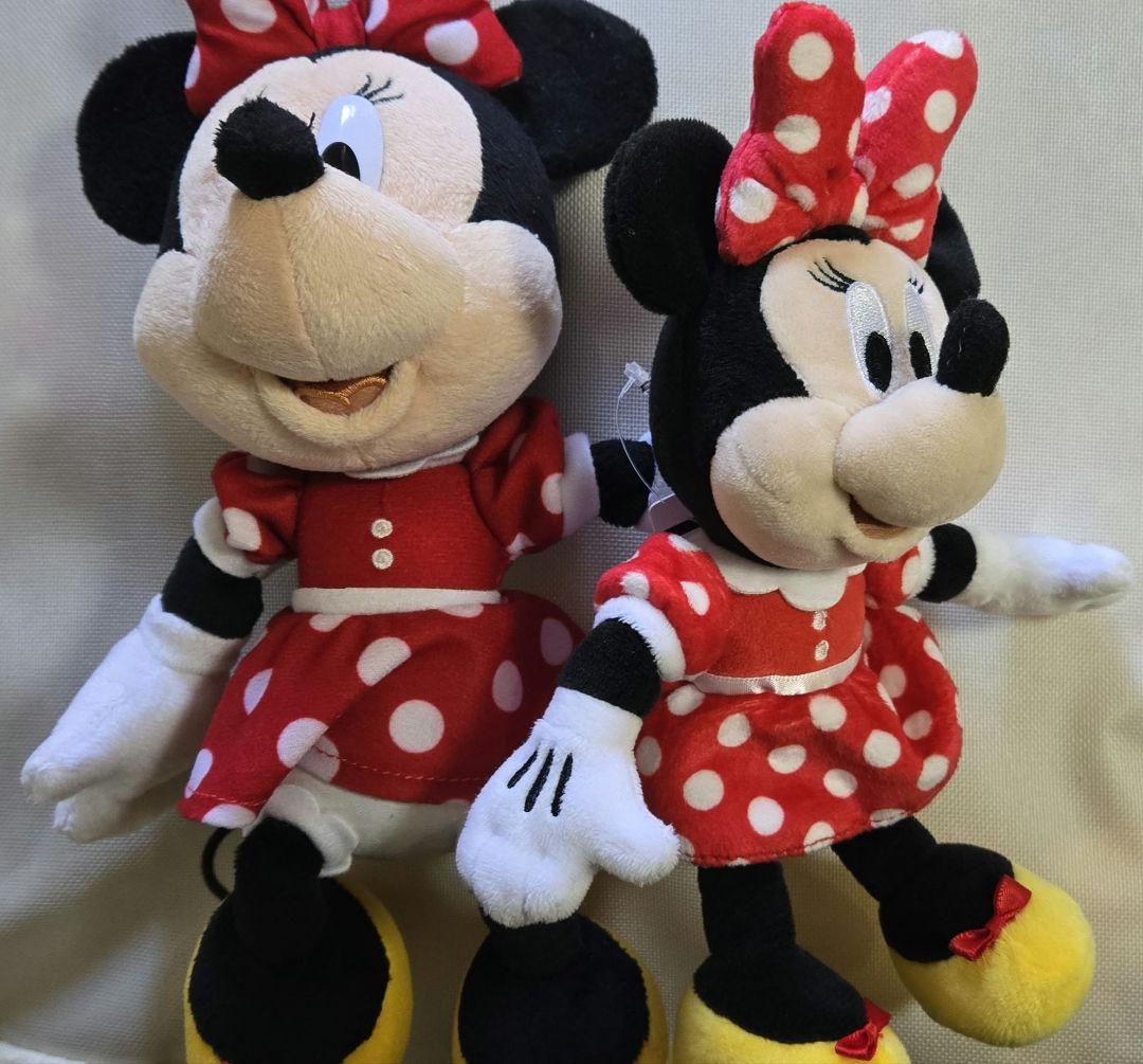 ミニーマウス ぬいぐるみ ぬいぐるみバッジセット - メルカリ