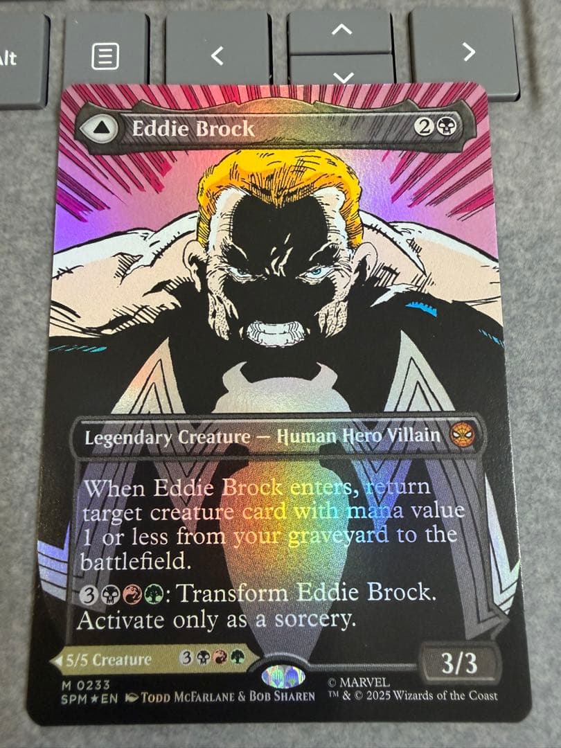 最安値 MTG エディ・ブロック / ヴェノム クラシックコミック FOILの