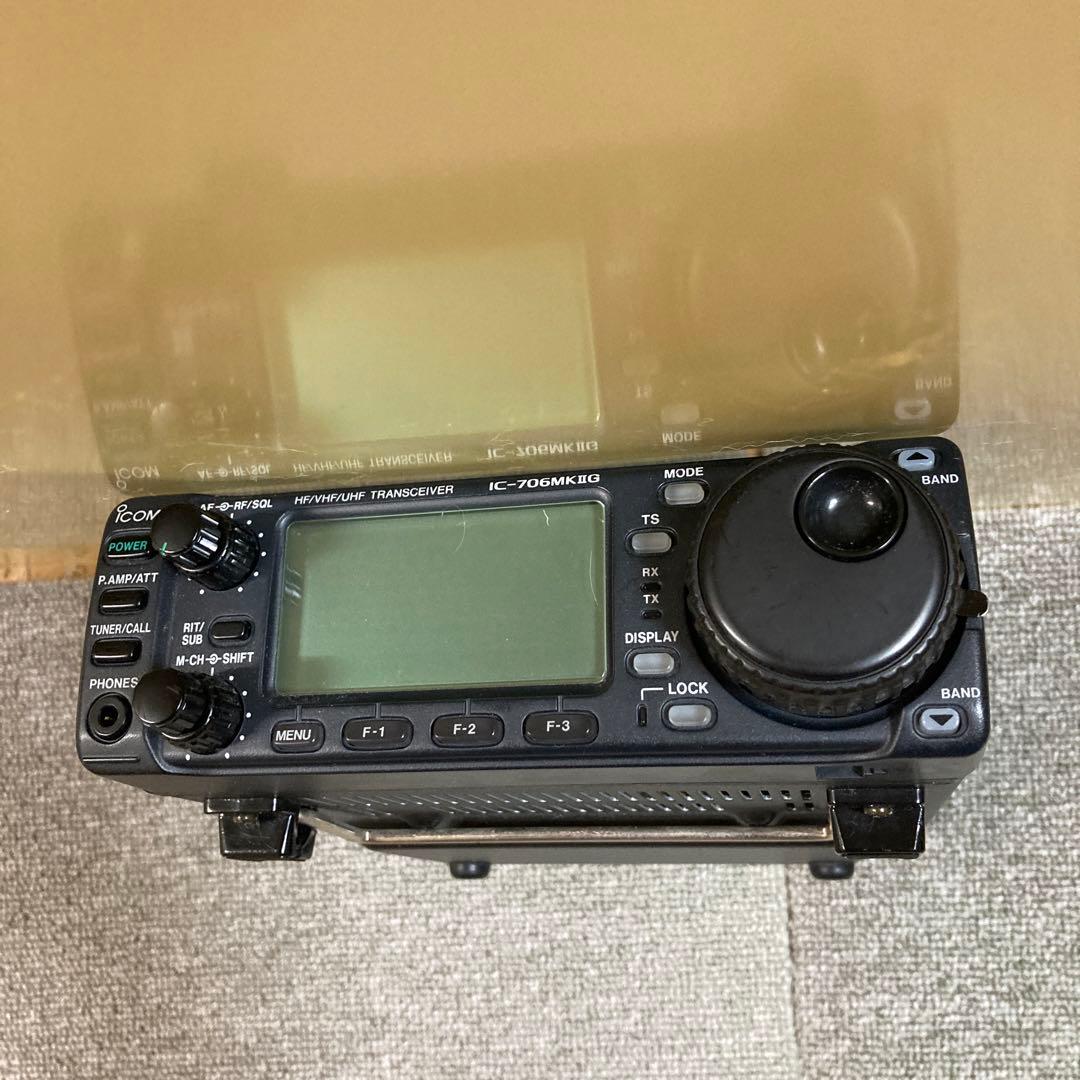 アイコムH F/V H F/U H F トランシーバーI C-706 M KⅡG ICOM IC-706 HF/VHF ALL MODE TRANSCEIVER Amateur Ham Radio Used