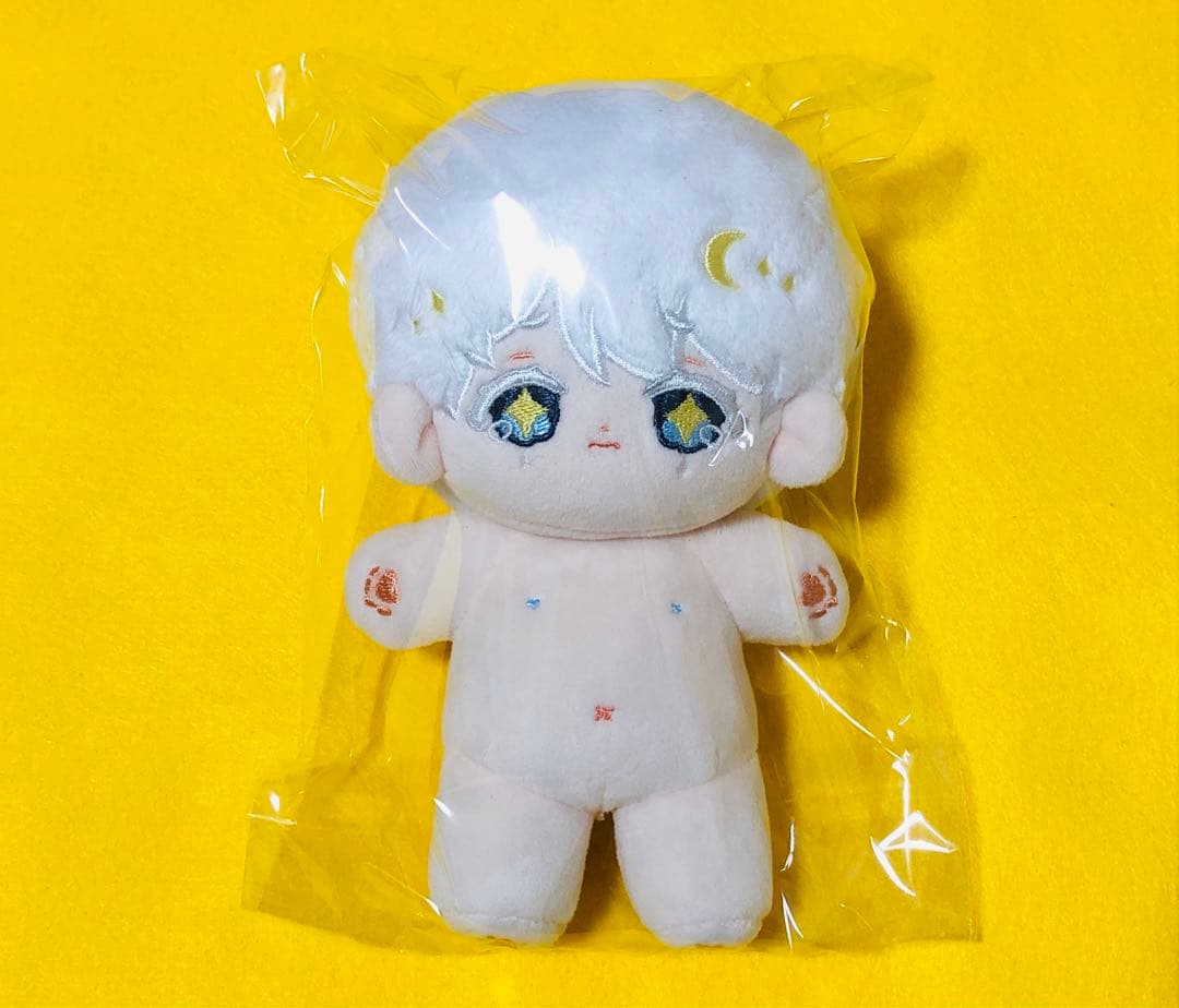 着せ替えぬいぐるみ 15cm 無属性 ぬいぐるみ 棉花娃娃 擬人 星 犬