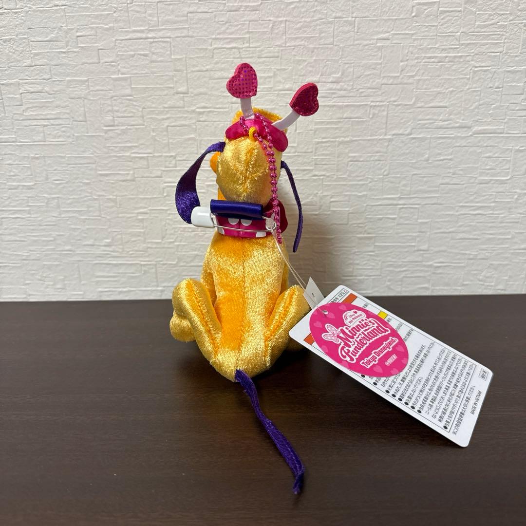 ディズニーランド ミニー パルパルーザ ミニパル ぬいぐるみバッジ