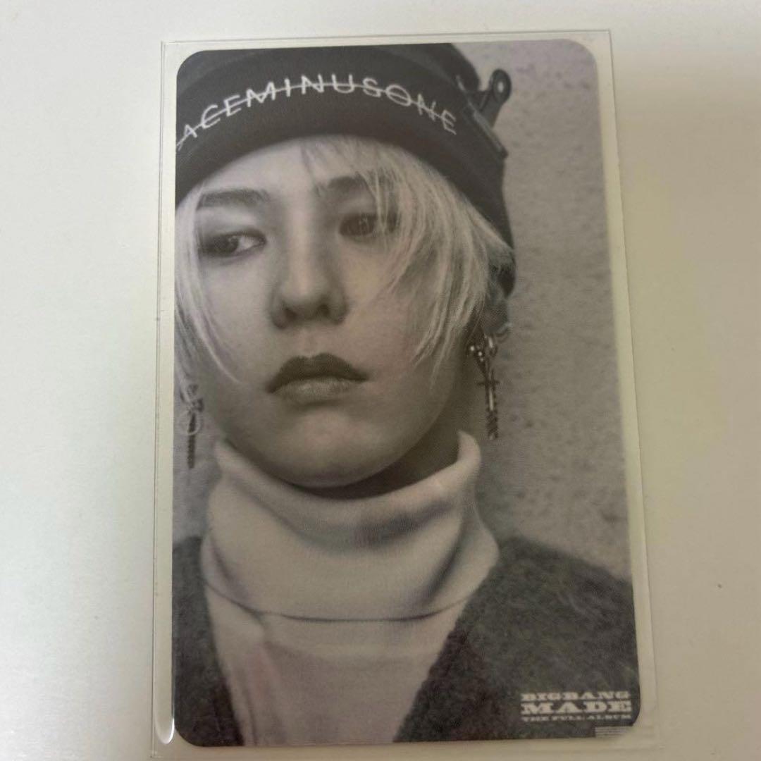 Bigbang GD ジヨンG-DRAGON MADE 特典トレカ BIGBANG ビッグバン G-DRAGON ジードラゴン ジヨン グッズ フォト