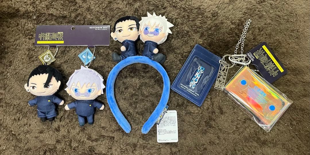 USJ限定　呪術廻戦 五条夏油セット2点　マルチケース付きパスケース計3点セット USJ限定 呪術廻戦 五条夏油セット2点 マルチケース付きパスケース計3点
