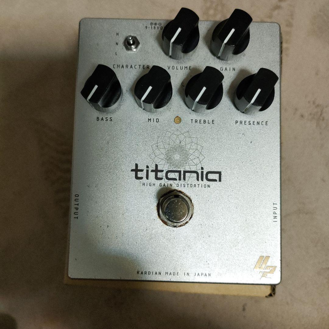 Kardian titania v2 箱、保証書つき ディストーション titania v2 – KarDiaN
