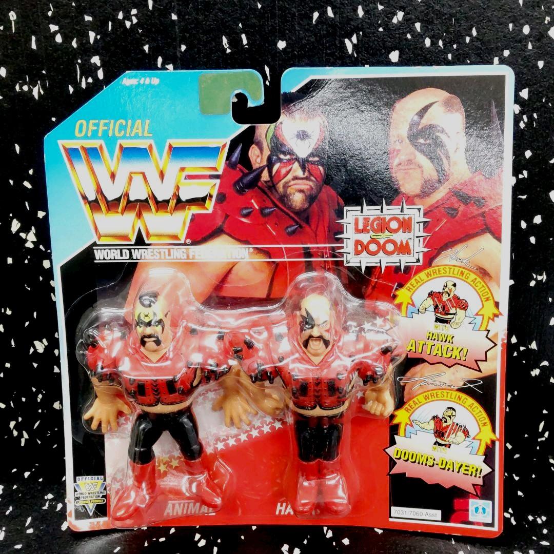 ビンテージ　WWE WWF プロレス　ザ ロードウォリアーズ　GIJOE　レア 暴走戦士” ロード・ウォリアーズ Tシャツ「THE ROAD WARRIORS Est.1983