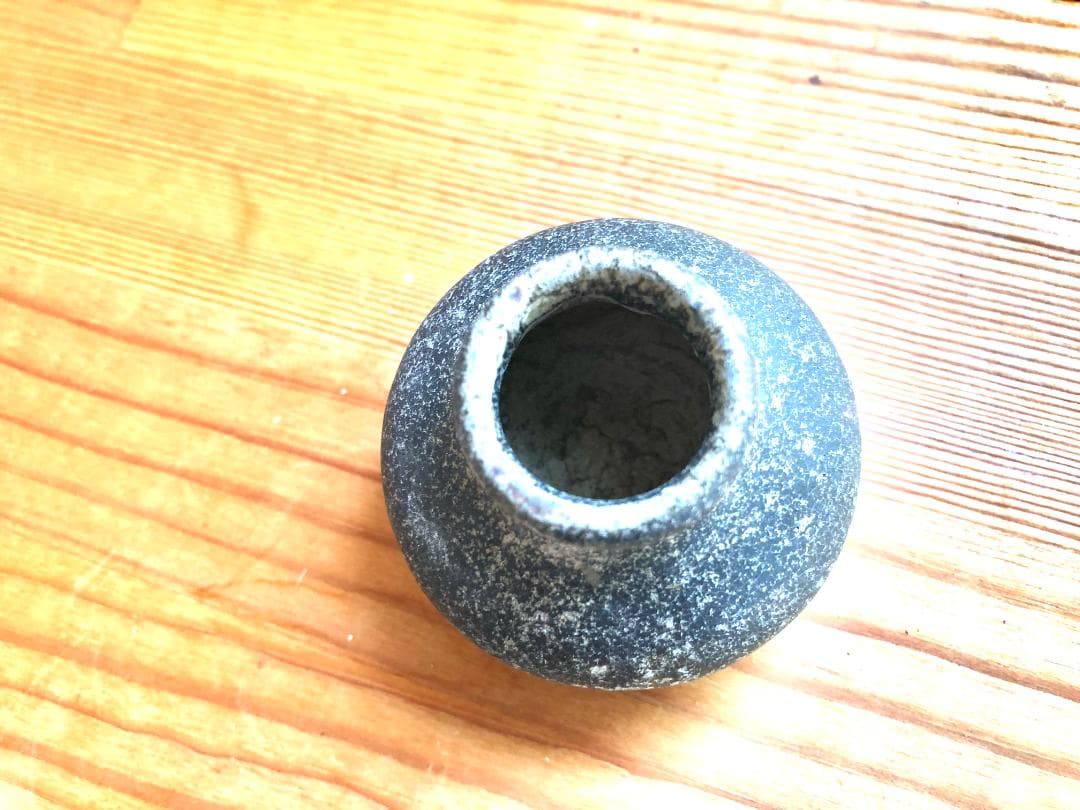 タイ・骨董・出土品】宋胡録（スンコロク）黒釉 小壺（1301年~1600年