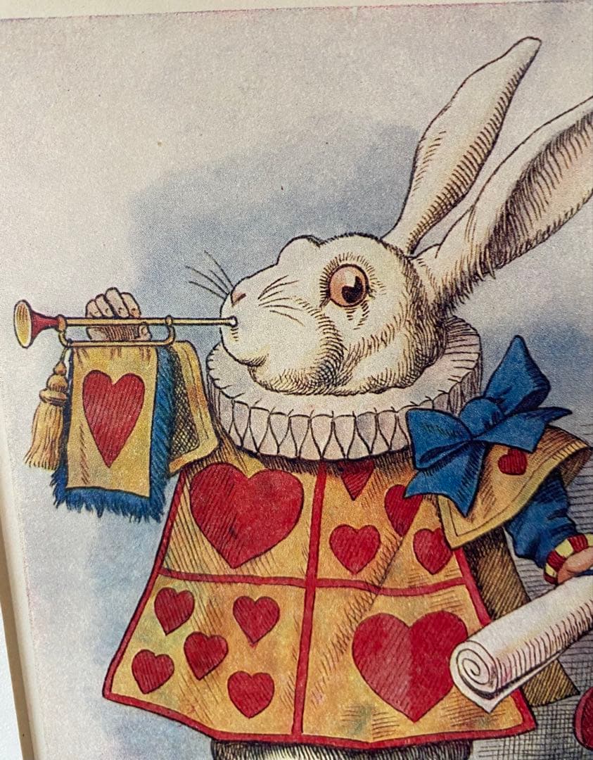 不思議な国のアリス White Rabbit ジョン テニエル 1920年代 - メルカリ