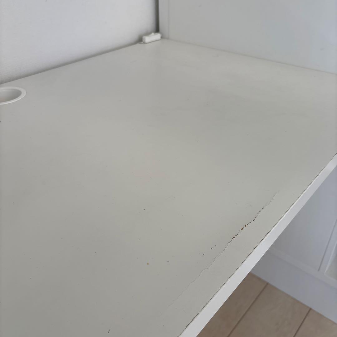 東京23区引き取り限定】 IKEA ロフトベッド 白stuva 机 ＆椅子 - メルカリ