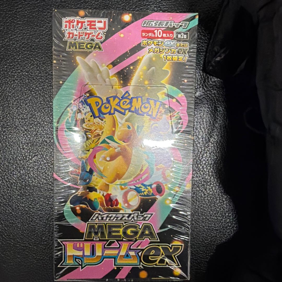 ポケモンカードゲーム MEGAドリームEX シュリンク付き 1BOX - メルカリ