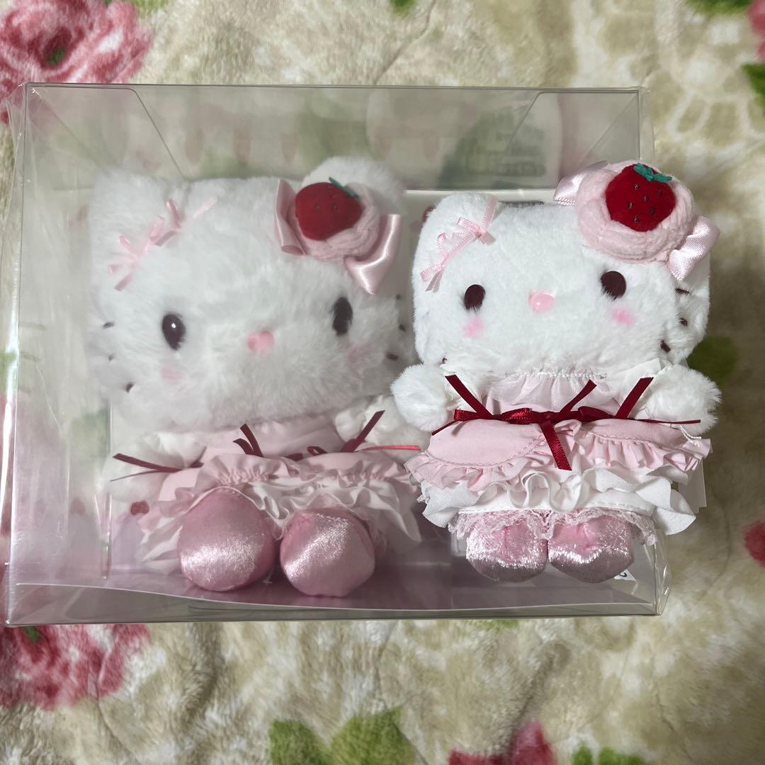 ハローキティ キティ ぬいぐるみセット サンリオ クリスマス ホイップ