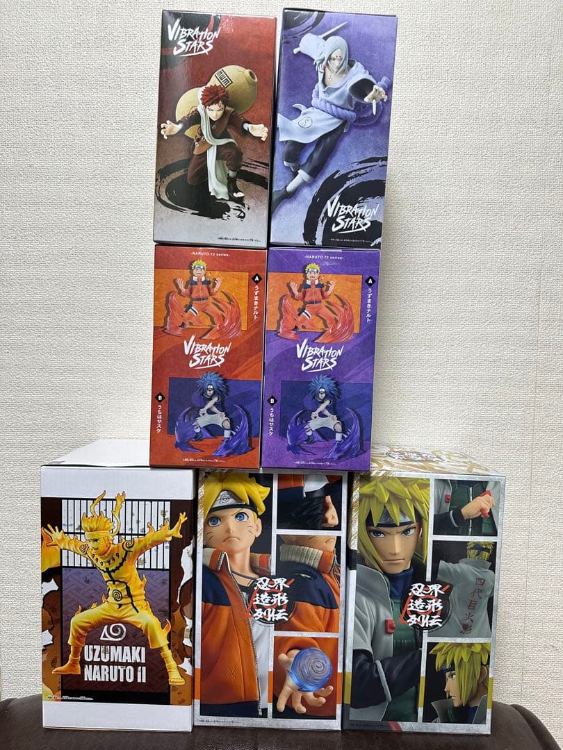豪華7体】ナルト ボルト フィギュアまとめ売りGrandista 波風ミナト他
