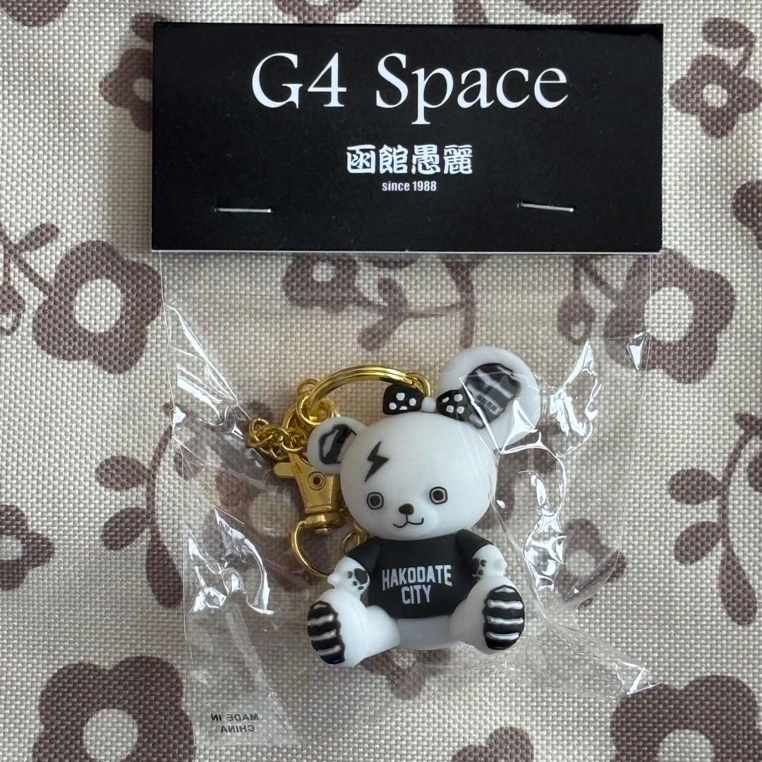GLAY G4 Space クマキャラクター キーホルダー スートライプー くま