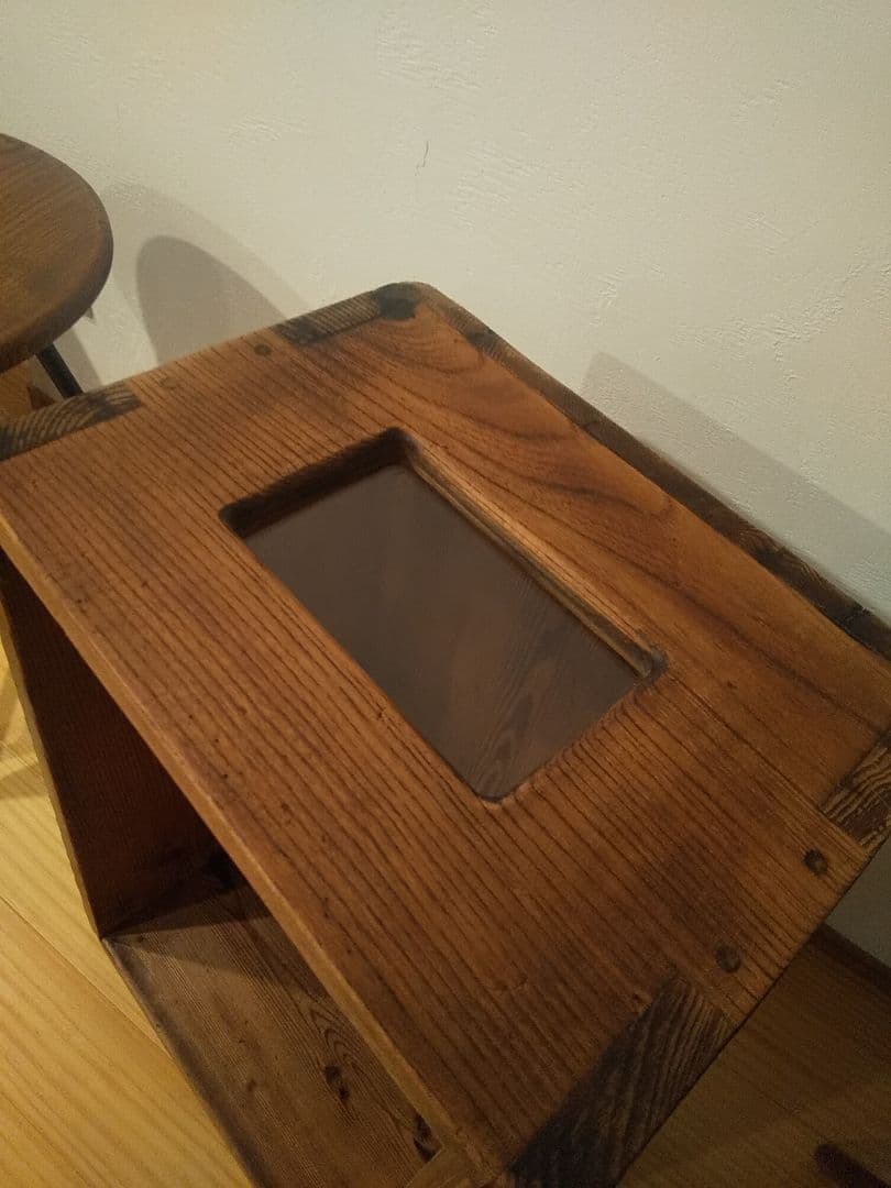 木箱 found muji フランス アメリカ アンティーク ビンテージ - メルカリ