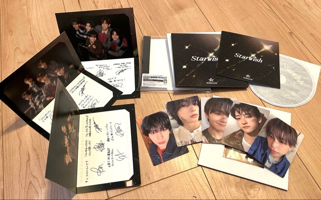 先着特典カード付⭐︎STARGLOW Starwish 通常盤 トレカセット付CD