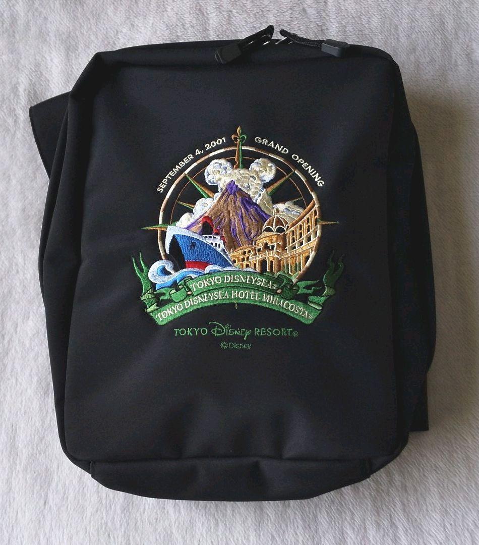 ディズニーシー　オープン記念品（非売品）　ミッキー刺繍リュック★激レア・希少品！ ディズニー ミッキーマウス 刺繍 リュック / PET PARADISE | 【通販