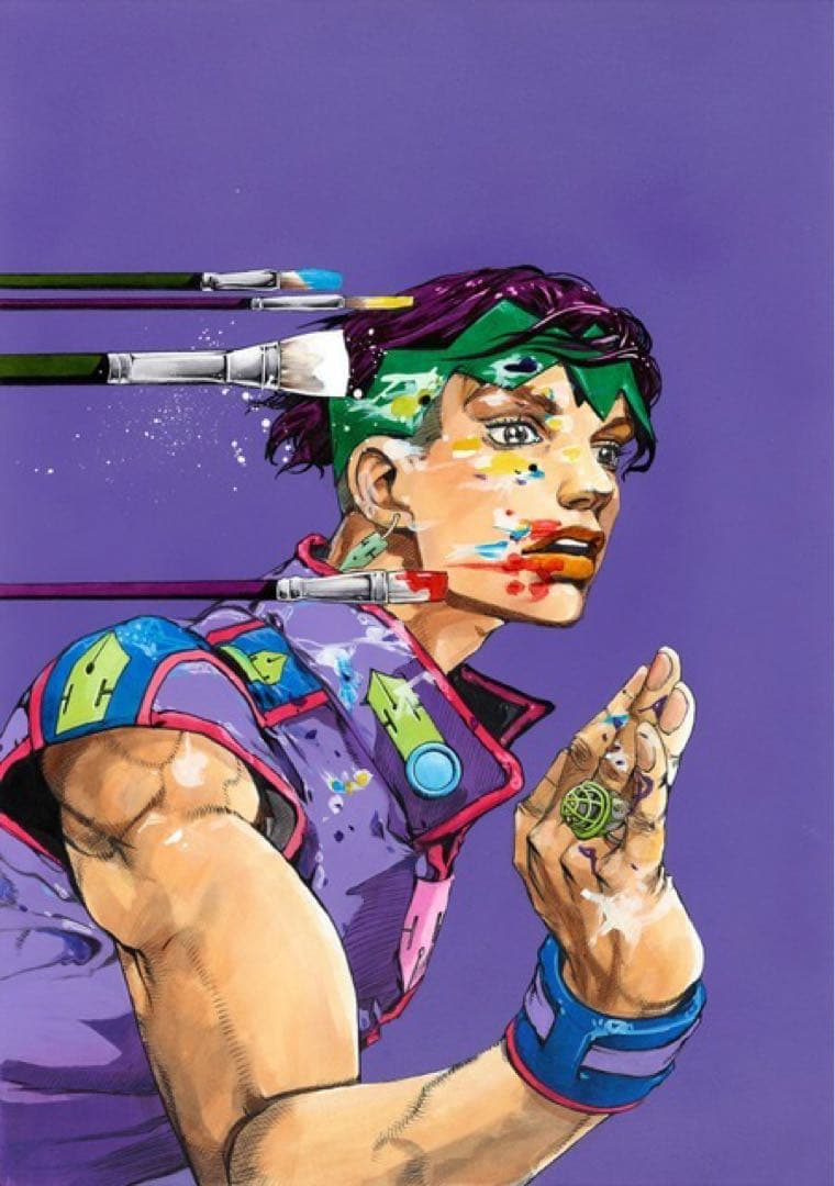JOJO 高級複製原画 荒木飛呂彦原画展 岸辺露伴 - メルカリ
