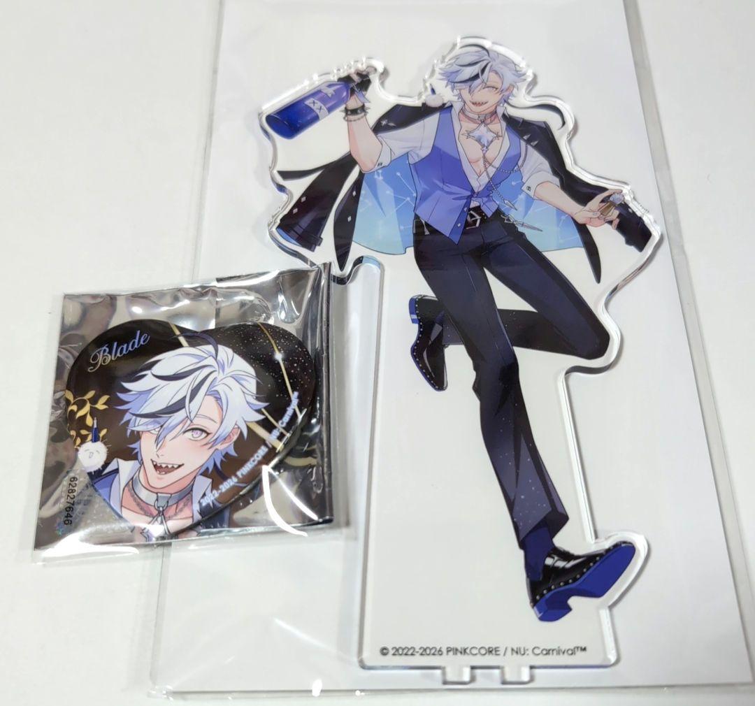 NU:カーニバル ぬカニ アニメイトカフェ ブレイド 缶バッジ アクリル