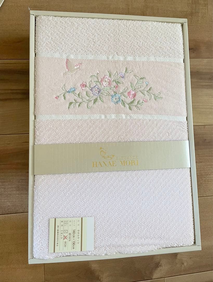 もりはなえ タオルケット ピンク 花柄 品 タオルケット 森英恵 HANAE MORI ハナエモリ 寝具 綿100%｜Yahoo