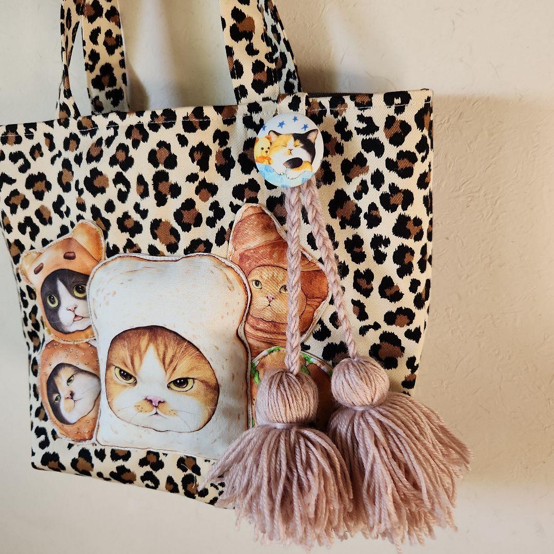 コヤンイサムチョンねこちゃんたくさんトートハンドメイド