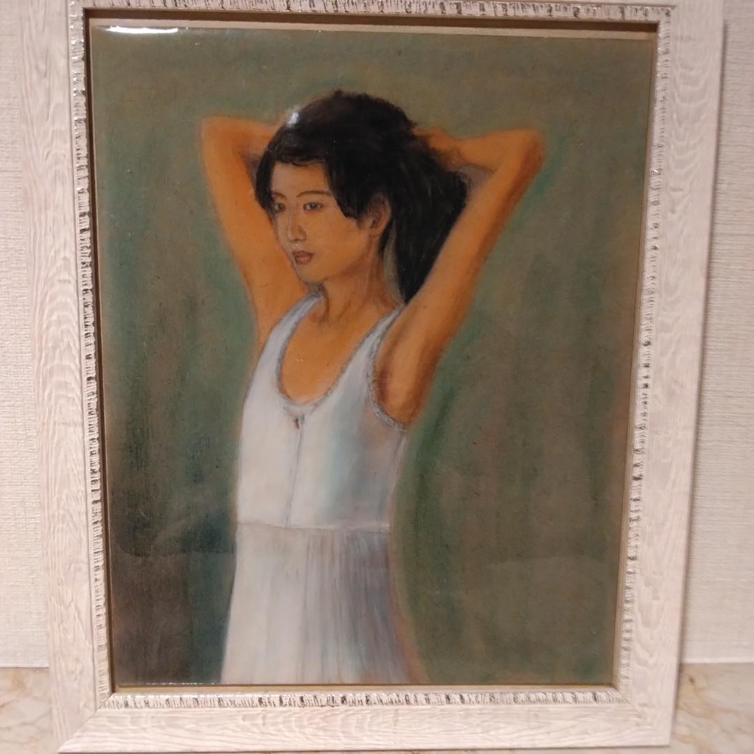 フランソワ ブーシェ、【少女にブドウを差し出す若者】、希少画集画