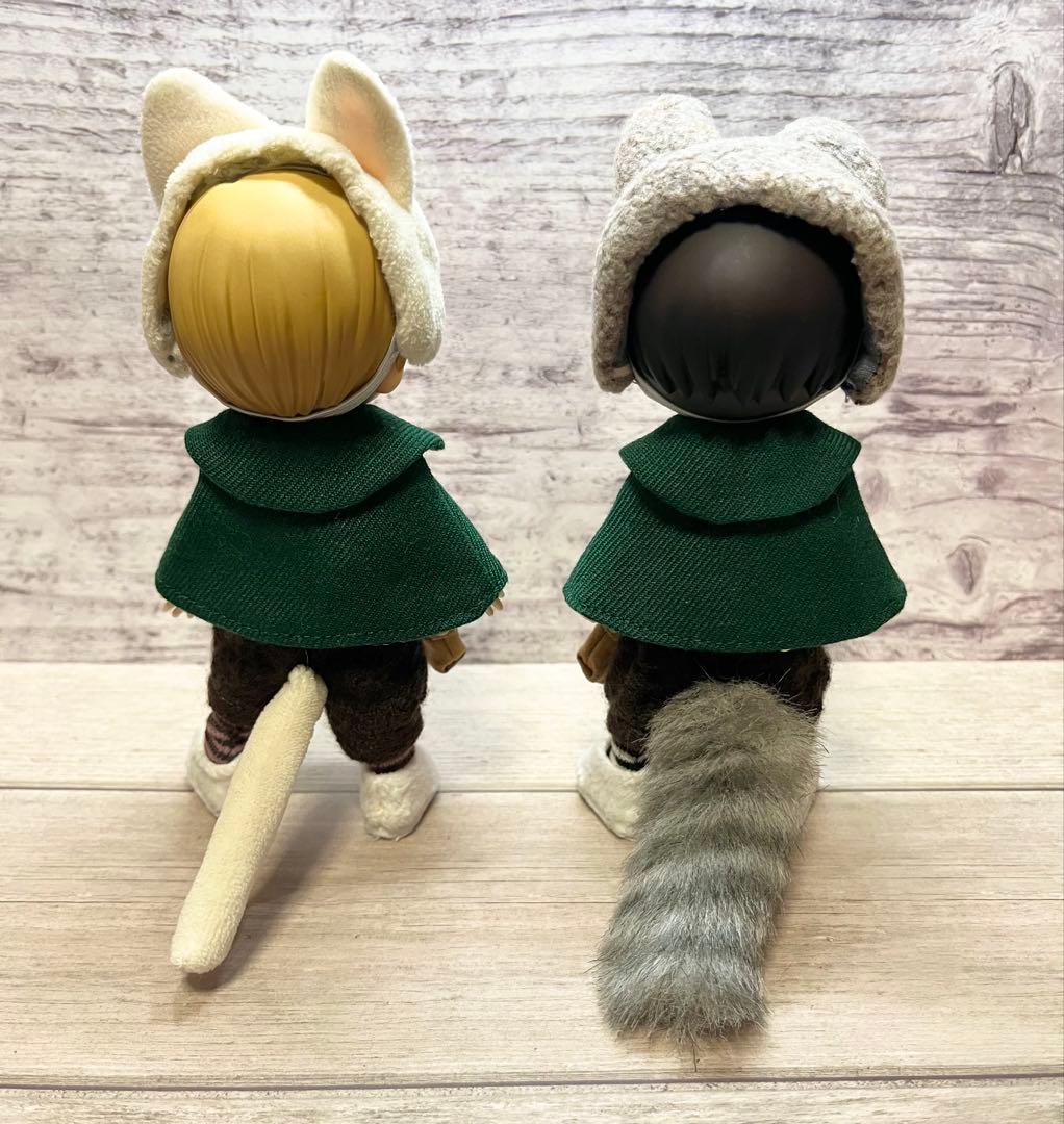 注意点有】オビツ11服 ディーラー様製 獣人風衣装2着セット