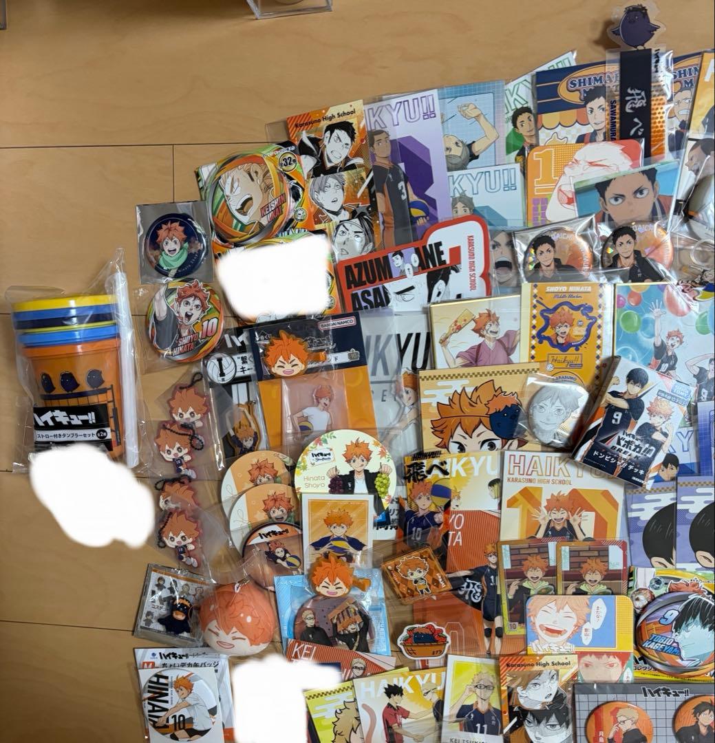 ハイキュー!! 烏野高校 グッズ 100点以上 まとめ売り - メルカリ