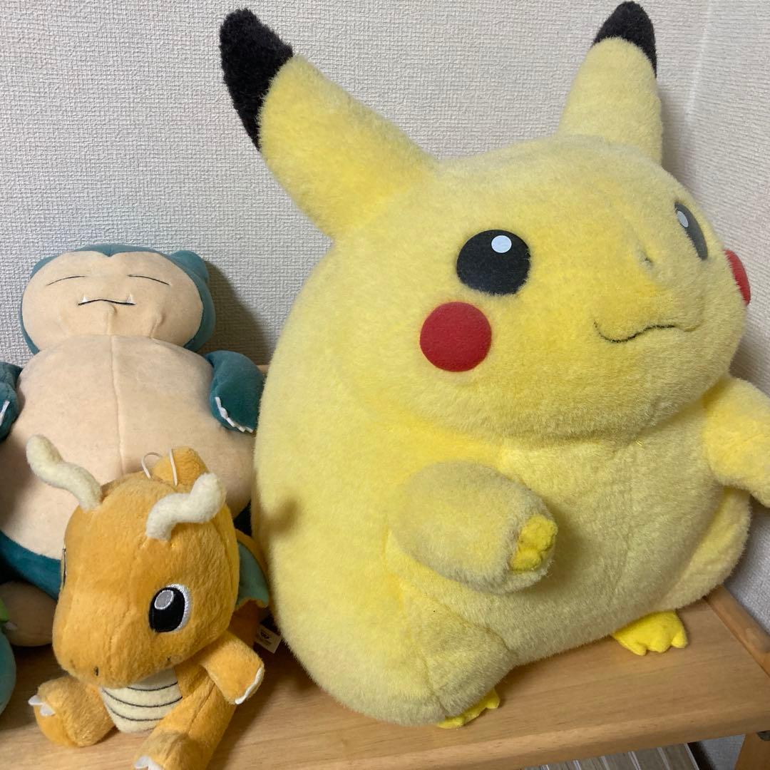 【値下げ】ポケモン　ぬいぐるみ　セット　初期ピカチュウ　ほか tactam545887.jpg
