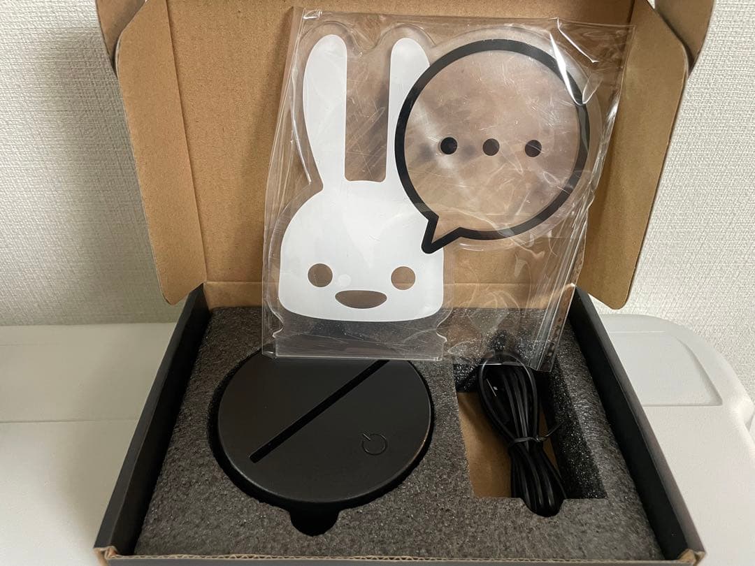 【新品未使用】CUNE ネオンライト　うさぎ　置物 CUNE - 激レア！CUNEのウサギのライトの通販 by おばちゃん40号's shop