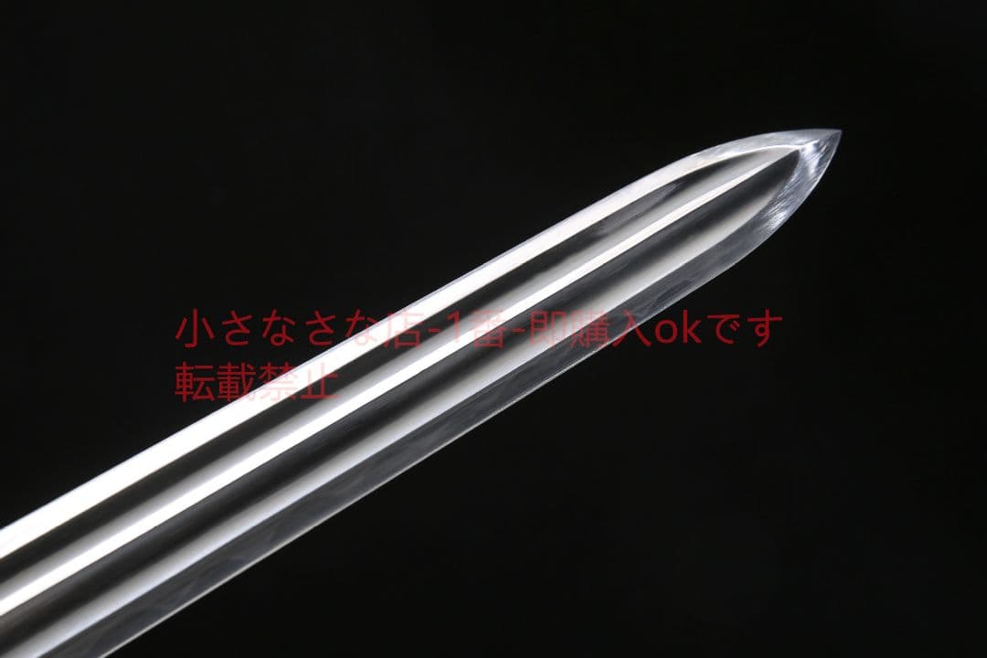 戦国剣二重溝上等烏木高マンガン鋼 古兵器 武具 刀装具 日本刀 模造刀 居合刀